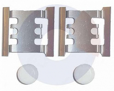 CARRAB BRAKE PARTS 2201 -  Комплектующие, колодки дискового тормоза